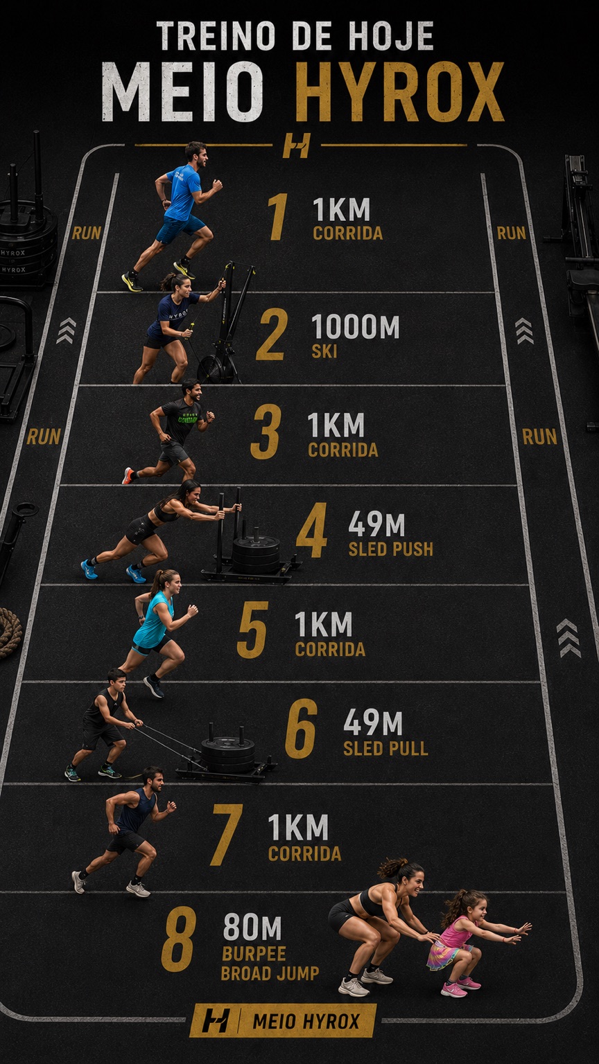 Card de treino no formato [Story]